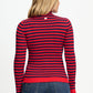 PULLOVER - Riley Striped Rouge Blue