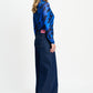 TURTLENECK - Romi Mesh Animal Eternal Blue
