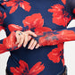 TURTLENECK - Romi Mesh Bloom Rouge