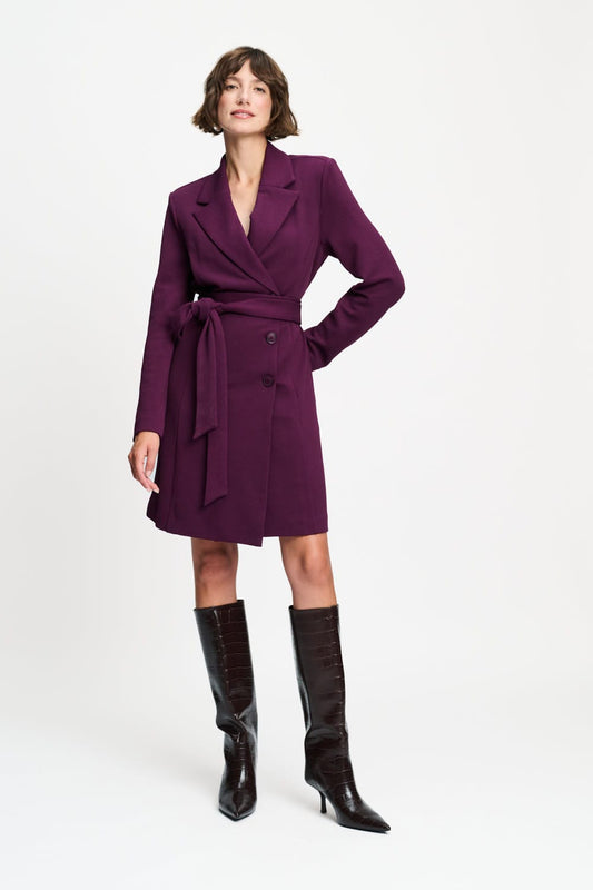 KLEID - Dani Dark Plum
