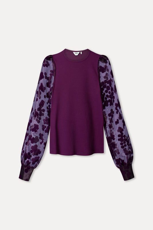 TOP - Britt Dark Plum