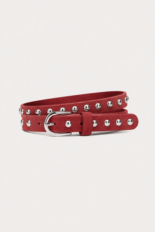 GÜRTEL - Ruth Burgundy Red