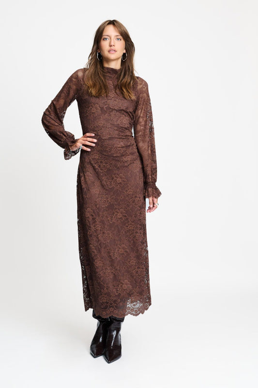 KLEID - Anna Chocolate Brown