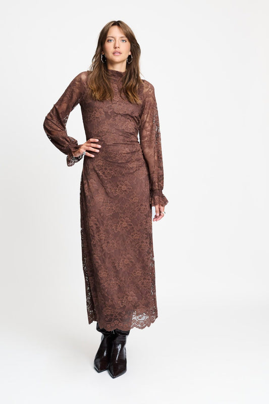 KLEID - Anna Chocolate Brown