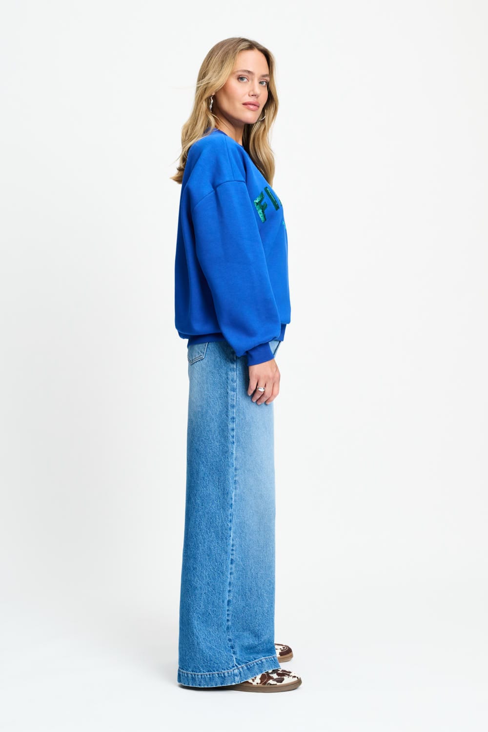 SWEATER - Sophie The Grand Finale Cobalt Blue