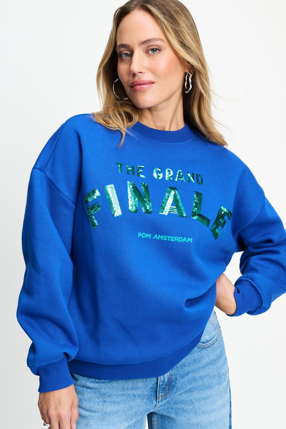 SWEATER - Sophie The Grand Finale Cobalt Blue